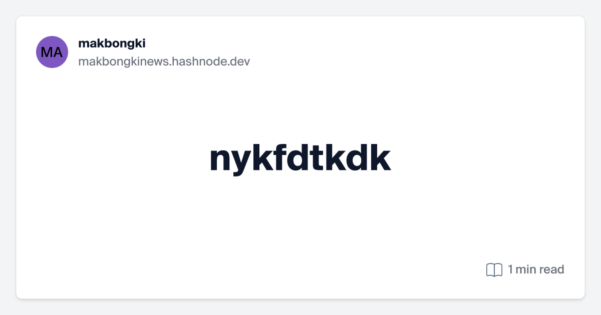 makbongkinews.hashnode.dev