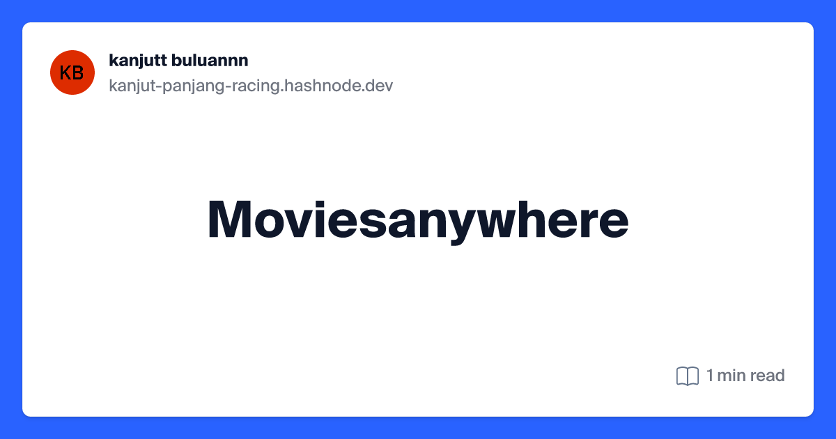 kanjut-panjang-racing.hashnode.dev