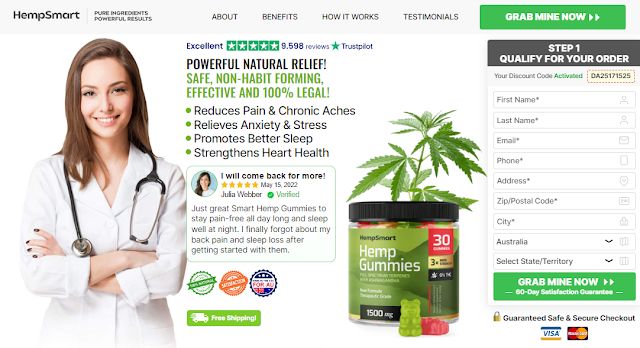 Hemp Smart CBD Gummies Australia: